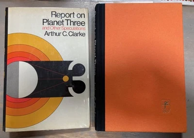 Report on Planet Three & Other Speculations Arthur C. Clarke 1972 Harper 1st ed. - Image 1 of 4