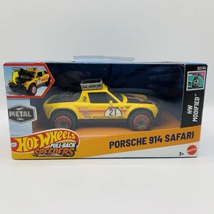 2024 HOT WHEELS Pull-Back Speeders Porsche 914 Safari 🔥 - Picture 1 of 4