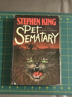 PET SEMATARY Stephen King 1983 Hardcover  $15.95 DOUBLEDAY - Image 1 of 4