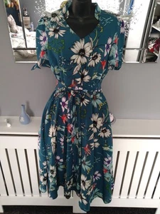 Jolie Moi Floral Fit And Flare Dress. Size 12. - Picture 1 of 4