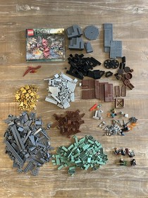 LEGO Hobbit 79018 Lonely Mountain 95% Complete w/Minifigures NO SMAUG+Tail/Fire