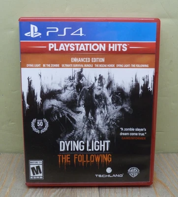 Dying Light The Following Enhanced Edition Sony PlayStation 4 PS4 Hits Preowned - Image 1 of 4