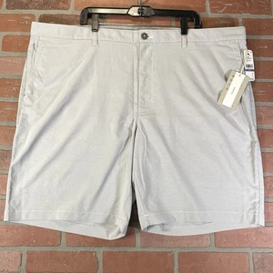 Tommy Bahama Chip Shot Oxford Shorts 48 x 10 Gray Bala Polyester NWT MSRP $125 - Picture 1 of 16