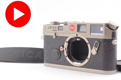  [Top MINT w/Strap] Leica M6 Titan Titanium 0.72 Non TTL Film Camera From JAPAN - Image 1 of 4