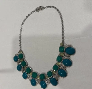 Lia Sophia Kimberly Claire Vintage Mintgrün Statement Halskette - Bild 1 von 7