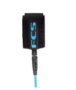 Guinzaglio per tavola da surf FCS-Comp Classic 6 piedi-Nuovo-Blu 6’ - Foto 1 di 3