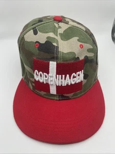 Mütze Copenhagen Denmark Camouflage verstellbar Logo - Bild 1 von 6