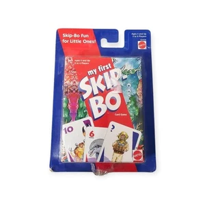 Vintage 1999 My First Skip-Bo Card Game Mattel for Younger Players Ages 4 Up - Picture 1 of 3