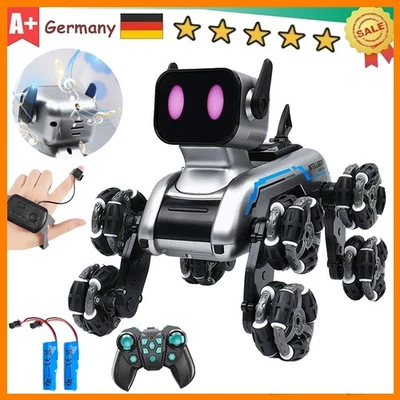 8WD Ferngesteuertes Roboterhund RC Auto mit Gestensensor 360°Drehbares Spielzeug - Bild 1 von 4