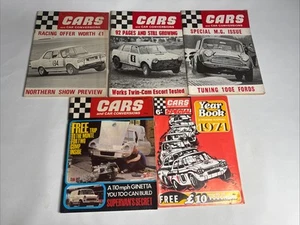 5X CARS AND CAR CONVERSIONS MAGAZINES 1968 & 1971 VINTAGE CAR MAGAZINES - Picture 1 of 2