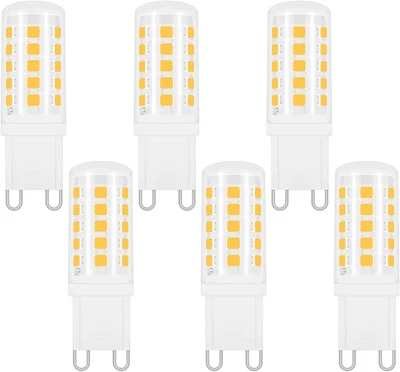 G9 LED 4W Luce Naturale 4000K, AC 230V, Equivalente Alogena G9 40W, 400LM, 360 G - Immagine 1 di 4