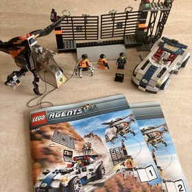 LEGO Agents 8634 - Mission 5 Set - Instruction Manuals - 99%