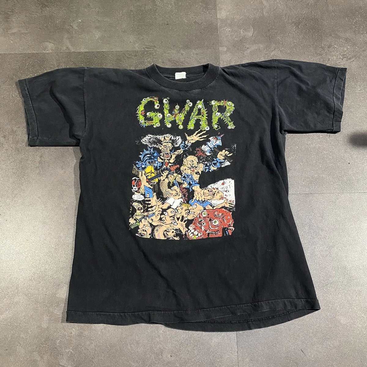 GWAR 90s ヴィンテージTシャツ JAXTAPOZ GWAR 表紙 Gwar Shirt for sale - eBay