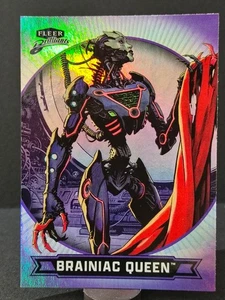 Cubierta superior Fleer Brilliants Superman 2025 púrpura paralelo #60 Brainiac Queen - Imagen 1 de 1