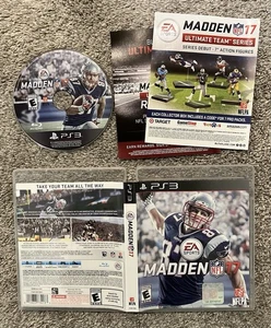 Madden NFL 17 (Sony PlayStation 3, 2016) Rob Gronkowski Gronk komplett sauber - Bild 1 von 5