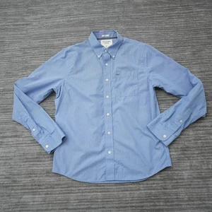 Abercrombie & Fitch Hemd Button Down Herren Muskel Langarm blau gestreift XL - Bild 1 von 10
