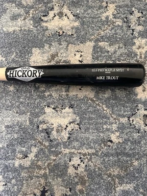 Taco de beisebol Old Hickory 32” Pro Maple MT27 Mike Trout madeira com pele de lagarto - Imagem 1 de 4