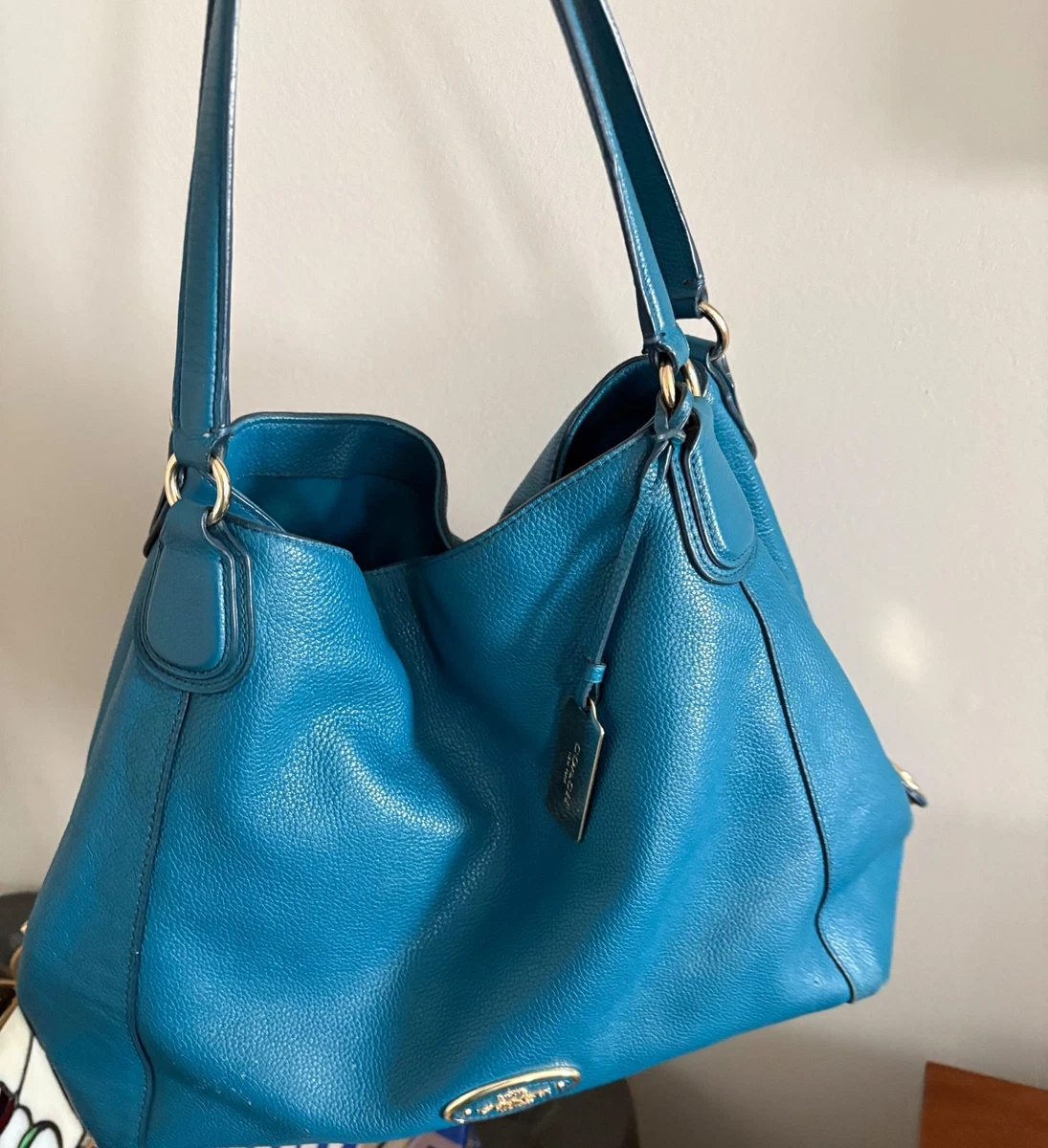 バッグ Vintage Coach Hobo Ergo Blue Rare y2k バッグ Vintage Coach Hobo Ergo Blue Rare y2k Vintage Coach