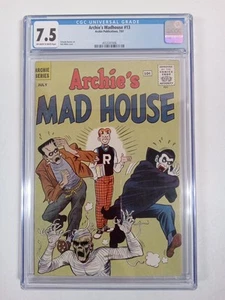 Archie's Madhouse #13 Archie Publications 1961 CGC 7.5 - Picture 1 of 3