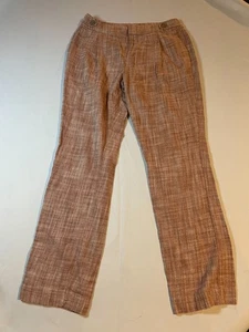 Christopher & Banks Anzughose Damen Größe 4 orange/braun gerade Hose - Bild 1 von 4