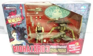 BIOHAZARD 3 Resident Evil Real Shock Figure Series 3 Jill VS Brain Sucker Japan - Picture 1 of 9