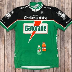 Camiseta deportiva de ciclismo Gatorade vintage manga corta 3XL para hombre Chateau D'ax - Imagen 1 de 8