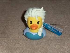 NEW, DISNEY ELSA DUCK - Rubber Duck - Mini Figure - 2.5" - Picture 1 of 3
