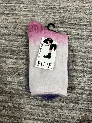 ¡Nuevo! Calcetines Bota Tono Super Suave Crew Rosa Talla Única Envío Gratis Foto 1 de 4