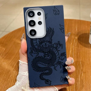 Dragon Phone Case For Samsung S25 Ultra S24 FE S23 S22 S21 Magnetic Soft Cover - Picture 1 of 20
