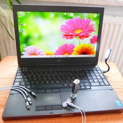 Dell M4800 ELITE WORKSTATION 15 Zoll l 32GB RAM l Windows 11 SSD l QUADRO K2100M - Bild 1 von 4