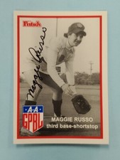 1995/96 Fritsch AAGPBL Margaret Maggie Russo Signed Auto #171 Card