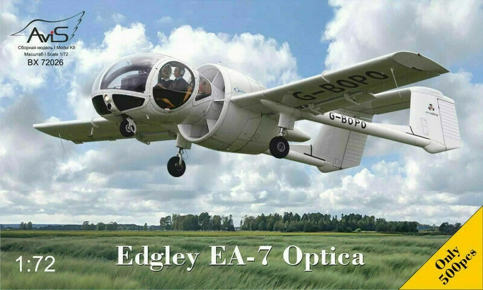 AVIS 72026 - 1/72 - Edgley EA-7 Optica Plastic Model Kit