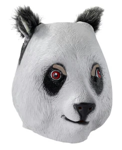 Deluxe Panda Latex Adult Mask - Picture 1 of 1