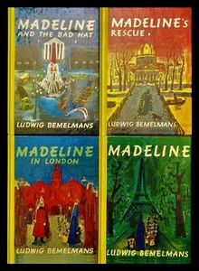 Four Madeline Books by Ludwig Bemelmans - Hardcovers 1992 - NEAR MINT - Picture 1 of 1