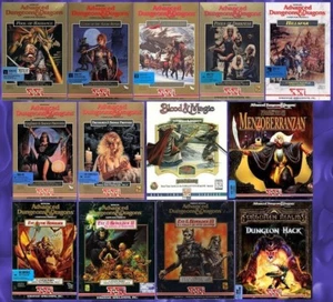 AD&D SSI GOLD BOX Collection 13 GAMES +1Clk Windows 11 10 8 7 Vista XP Install - Picture 1 of 14