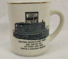 Western Pacific Coffee Cup First Diesel EMC 906 WP 501 Portola Railroad Museum