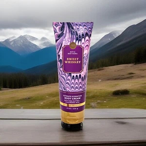 Bath & Body Works Sweet Whiskey Ultimate Hydration Body Cream 8 oz New - Picture 1 of 1