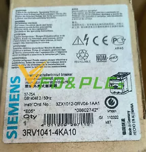 New Genuine SIEMENS 3RV1041-4KA10 In Box #F - Picture 1 of 1