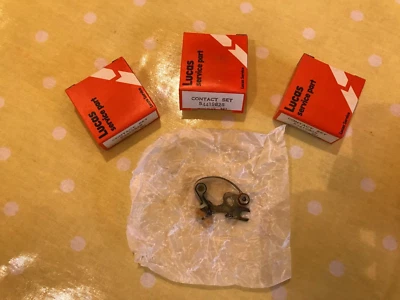 CONJUNTOS DE CONTATO TRIUMPH TRIDENT T150 T160 TIGER 750 BSA ROCKET A75 A75R X75 NOS - Imagem 1 de 3