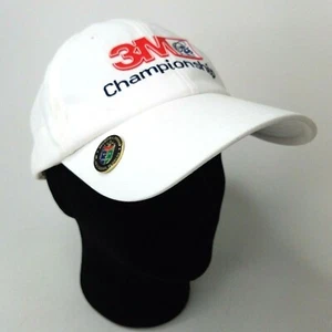 Imperial 3M Championship Golf Tournament Post-it Brand Adjustable Cap Hat White - Picture 1 of 11