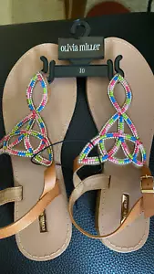 Ciabatta Olivia Miller con strass (guarda le foto prima dell'acquisto) - Foto 1 di 1
