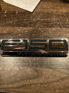 2004-2008 Ford F-150 F150 XLT 5.4 Triton Side Chrome Emblem Badge Logo OEM - Picture 1 of 5
