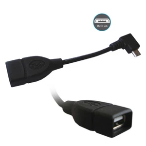 G10 USB 2.0 A Prise Sur Micro USB Fiche Câble OTG Adaptateur Abgewickelt 10cm - Photo 1 sur 8