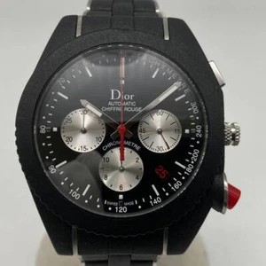 Dior Homme Automatic Chiffre Rouge Black Dial Used Watch CD084840R001 with Box - Picture 1 of 8