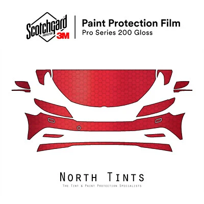 Sujetador transparente película protección pintura precortada PPF Volkswagen CC 2013-2017 3M PRO Series Foto 1 de 4