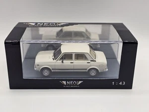 Fiat 128 CL Maradona 1982 Bianco 1:43 Neo Scale Models In Box - Foto 1 di 3