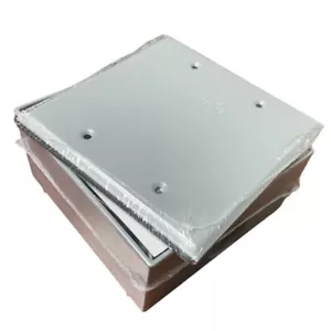 Nuevo Eaton TP7090 Dos Cuadrillas Impermeable Aluminio 4.5" Caja de Salida con Cubierta - Imagen 1 de 6
