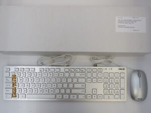 Asus Wired Keyboard And Mouse MD-5112 - White [C20]