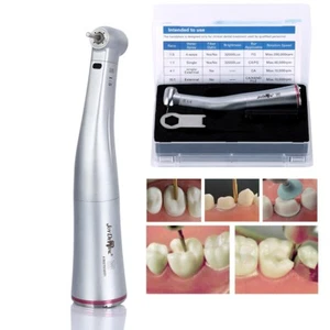 Dental 1:5 Fiber Optic increase Contra Angle Handpiece Fit E-type Electric Motor - Picture 1 of 11