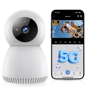 2MP Home Security Camera 1080P Pet Camera Baby Monitor Night Vision 2-Way Talk - Picture 1 of 7